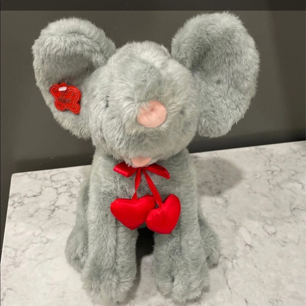 Russ Caress Soft Pets Grey Elephant